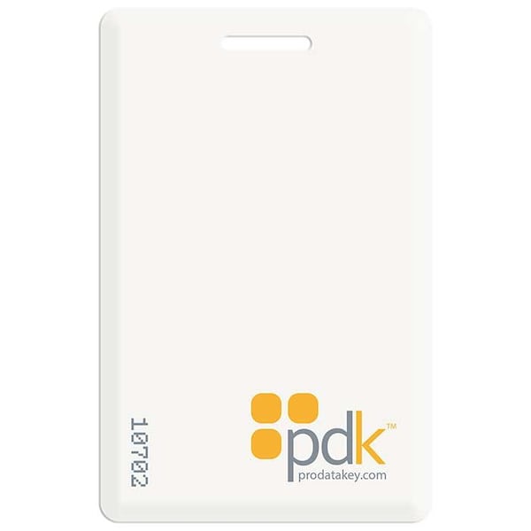 Prodatakey 100 Piece Pack of Clamshell Proximity Cards, Compatibility: 125KHz HID, 26-Bit 8-Bit Facility Code CSC - main